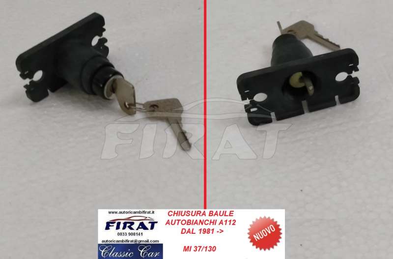 CHIUSURA BAULE AUTOBIANCHI A112 81-> (37/130)